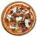 Doner Meat Pizza  10" 